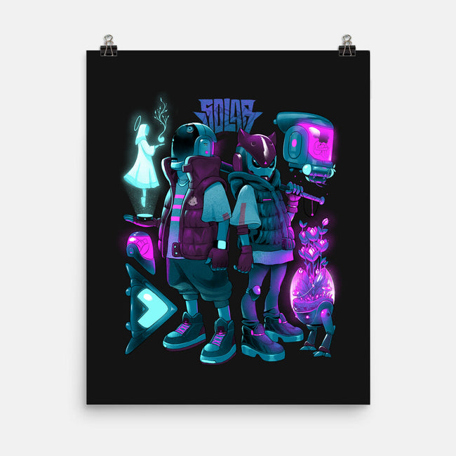 Robots And Faith-None-Matte-Poster-Bruno Mota