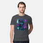 Robots And Faith-Mens-Premium-Tee-Bruno Mota