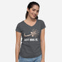 Just Hug It-Womens-V-Neck-Tee-jasesa