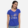Just Hug It-Womens-V-Neck-Tee-jasesa