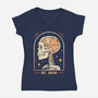 My Mind-Womens-V-Neck-Tee-Zaia Bloom