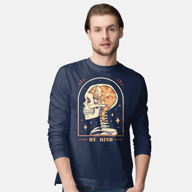My Mind-Mens-Long Sleeved-Tee-Zaia Bloom
