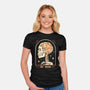 My Mind-Womens-Fitted-Tee-Zaia Bloom