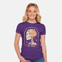 My Mind-Womens-Fitted-Tee-Zaia Bloom