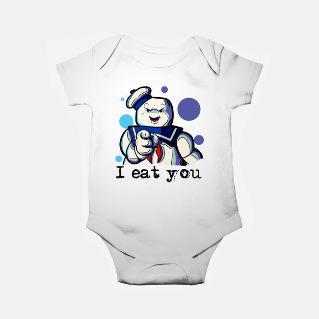 I Eat You-Baby-Basic-Onesie-nickzzarto