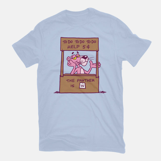 Pink Help-Womens-Fitted-Tee-Barbadifuoco