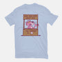 Pink Help-Womens-Fitted-Tee-Barbadifuoco