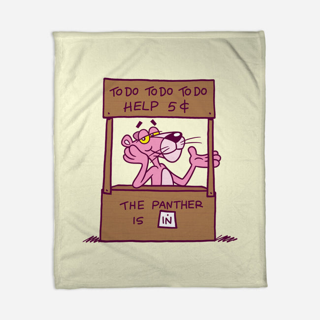 Pink Help-None-Fleece-Blanket-Barbadifuoco