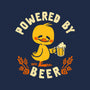 Powered By Beer Duck-None-Adjustable Tote-Bag-worlddominationforcats