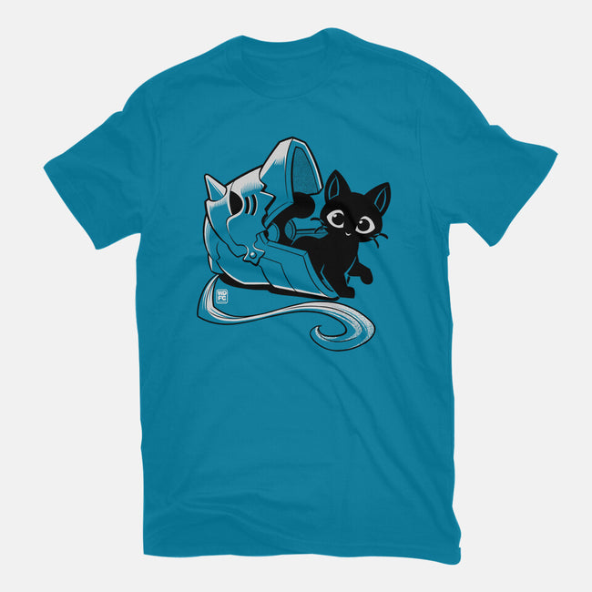 Full Feline Alchemist-Womens-Fitted-Tee-worlddominationforcats