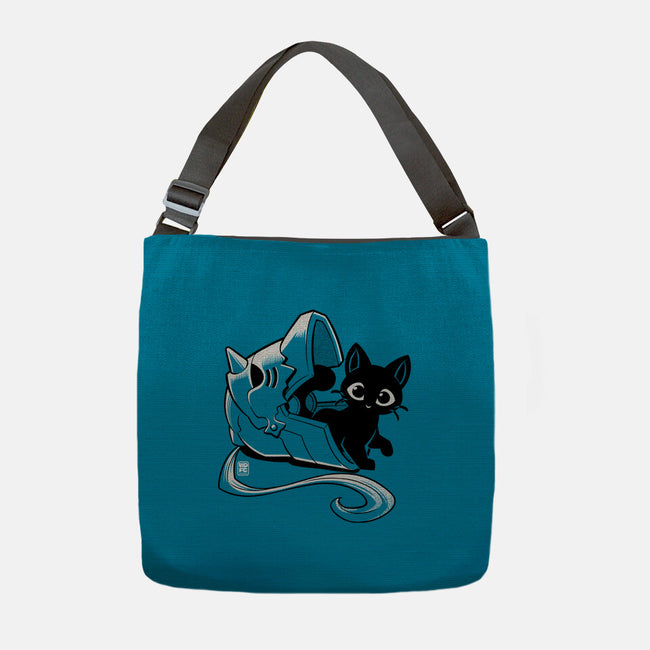 Full Feline Alchemist-None-Adjustable Tote-Bag-worlddominationforcats