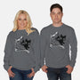 Full Feline Alchemist-Unisex-Crew Neck-Sweatshirt-worlddominationforcats