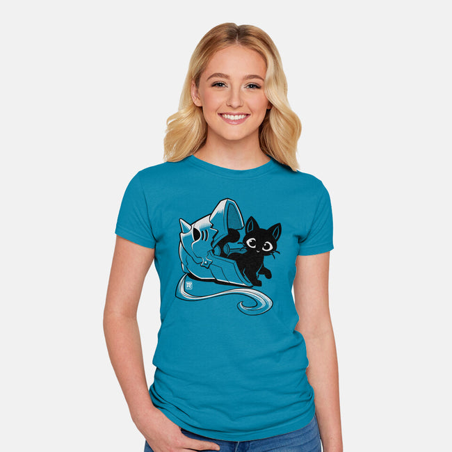 Full Feline Alchemist-Womens-Fitted-Tee-worlddominationforcats