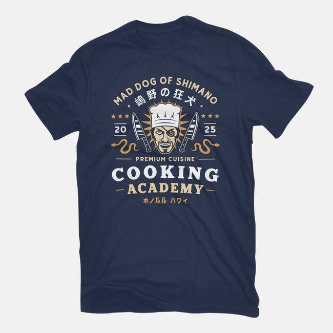 One Eyed Demon Cooking Emblem-Womens-Fitted-Tee-LAGELANTEE