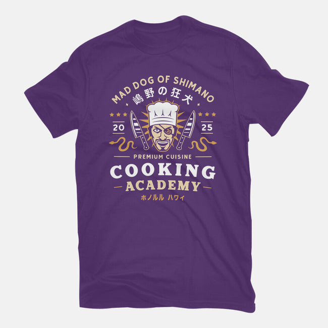 One Eyed Demon Cooking Emblem-Womens-Fitted-Tee-LAGELANTEE