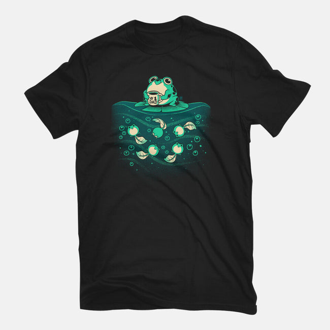Frog Number One Dad-Womens-Fitted-Tee-worlddominationforcats