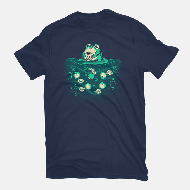 Frog Number One Dad-Womens-Fitted-Tee-worlddominationforcats