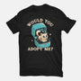Wold You Adopt Me-Womens-Fitted-Tee-worlddominationforcats