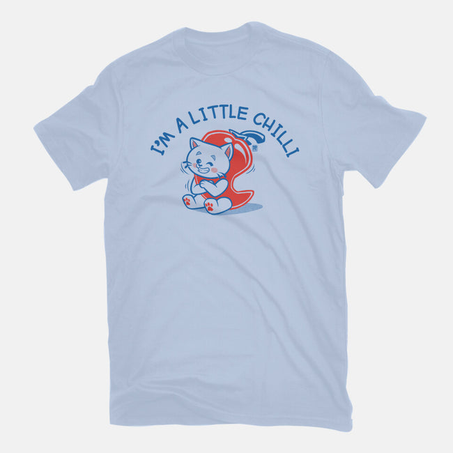 I'm A Little Chilli Cat-Mens-Basic-Tee-worlddominationforcats