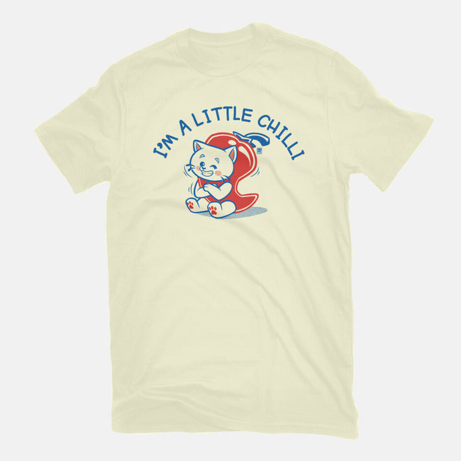 I'm A Little Chilli Cat-Mens-Basic-Tee-worlddominationforcats