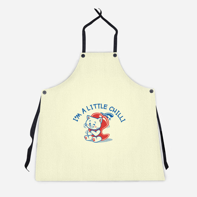 I'm A Little Chilli Cat-Unisex-Kitchen-Apron-worlddominationforcats