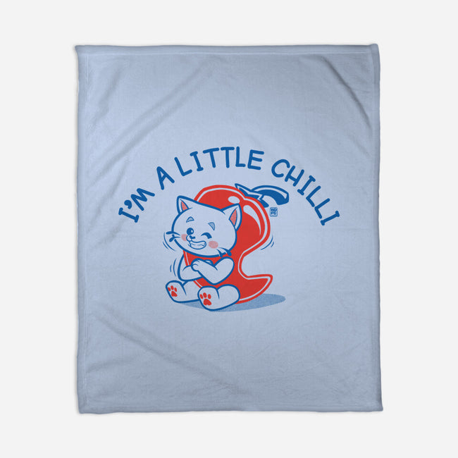 I'm A Little Chilli Cat-None-Fleece-Blanket-worlddominationforcats