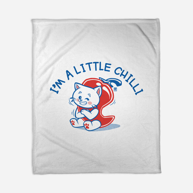 I'm A Little Chilli Cat-None-Fleece-Blanket-worlddominationforcats