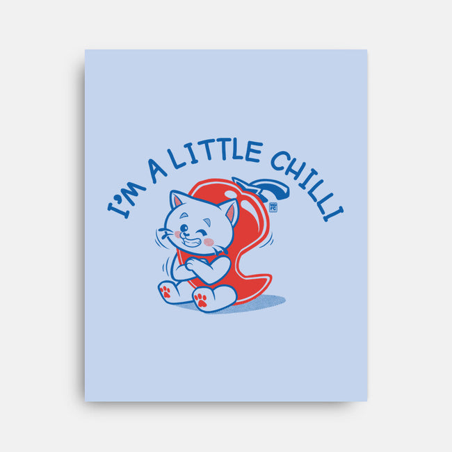 I'm A Little Chilli Cat-None-Stretched-Canvas-worlddominationforcats