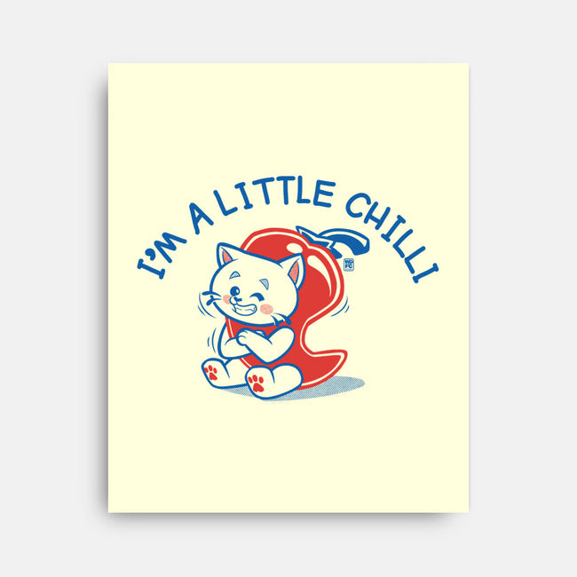 I'm A Little Chilli Cat-None-Stretched-Canvas-worlddominationforcats