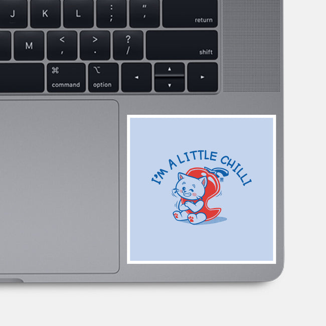 I'm A Little Chilli Cat-None-Glossy-Sticker-worlddominationforcats