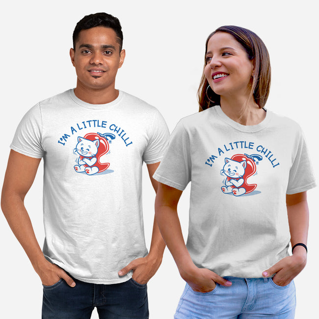 I'm A Little Chilli Cat-Unisex-Basic-Tee-worlddominationforcats