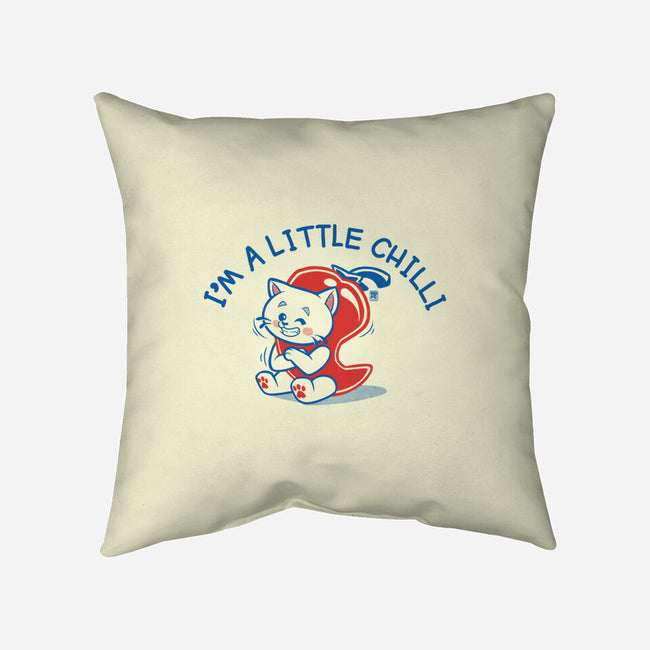 I'm A Little Chilli Cat-None-Removable Cover w Insert-Throw Pillow-worlddominationforcats