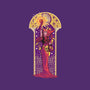Witch Art Nouveau-Womens-Fitted-Tee-Samuel