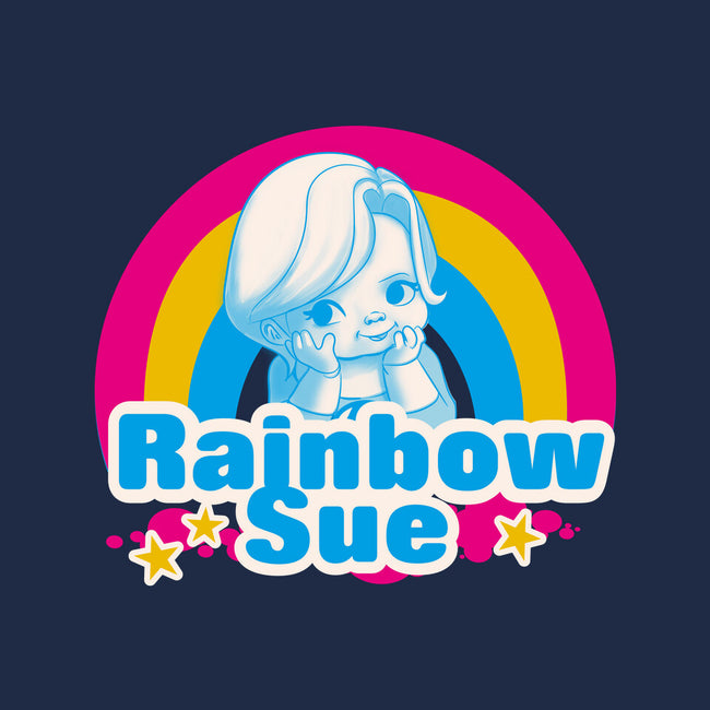 Rainbow Sue-Womens-Fitted-Tee-Samuel