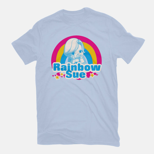 Rainbow Sue-Womens-Fitted-Tee-Samuel