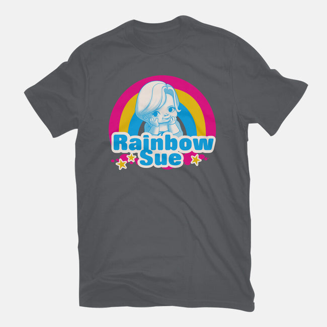 Rainbow Sue-Womens-Fitted-Tee-Samuel