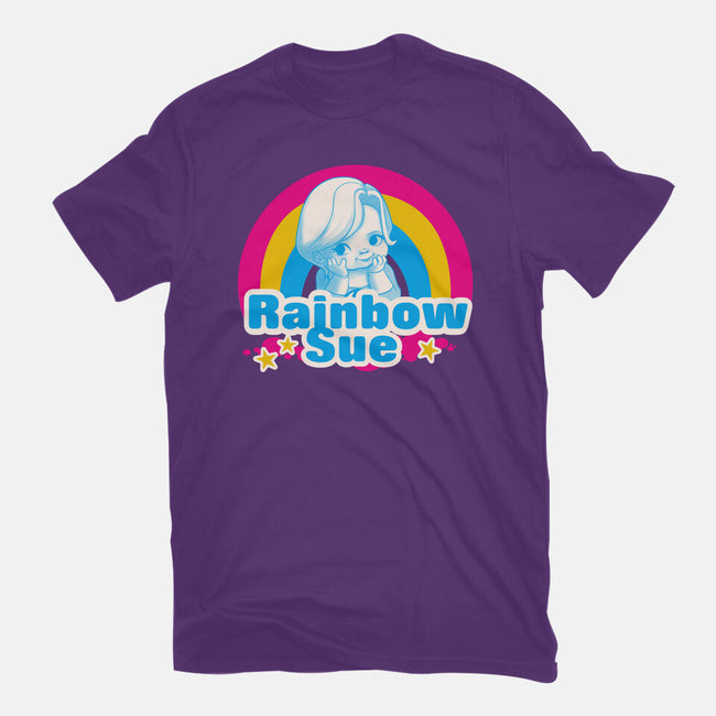 Rainbow Sue-Womens-Fitted-Tee-Samuel