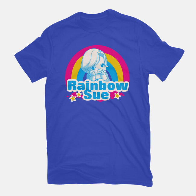Rainbow Sue-Womens-Fitted-Tee-Samuel