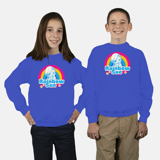 Rainbow Sue-Youth-Crew Neck-Sweatshirt-Samuel