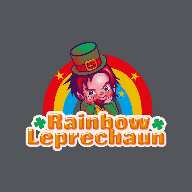 Rainbow Leprechaun-Womens-Fitted-Tee-Samuel