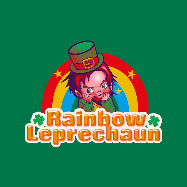 Rainbow Leprechaun-Womens-Fitted-Tee-Samuel