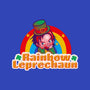 Rainbow Leprechaun-Womens-Fitted-Tee-Samuel