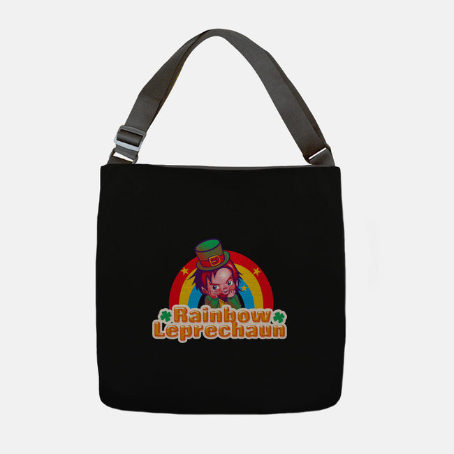 Rainbow Leprechaun-None-Adjustable Tote-Bag-Samuel