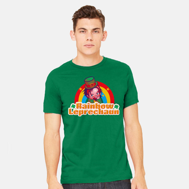 Rainbow Leprechaun-Mens-Heavyweight-Tee-Samuel