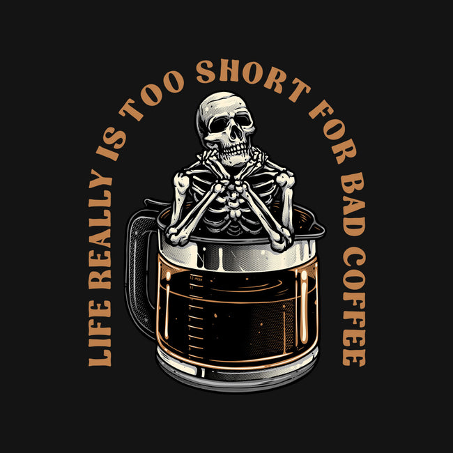 Bad Coffee-Womens-Basic-Tee-momma_gorilla