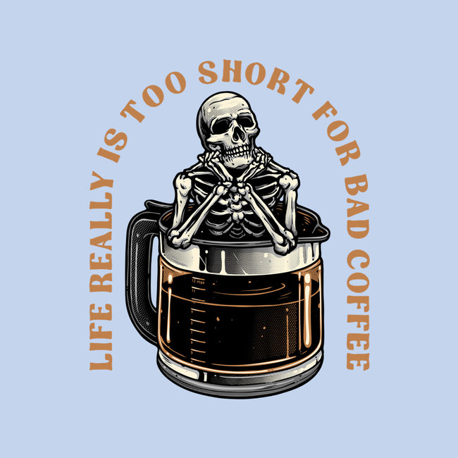 Bad Coffee-Womens-Basic-Tee-momma_gorilla