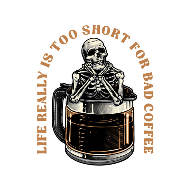 Bad Coffee-Womens-Basic-Tee-momma_gorilla