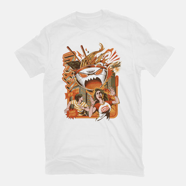 Great Ramen Attack-Unisex-Basic-Tee-ilustrata