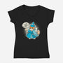 Fairy Godmother-Womens-V-Neck-Tee-Freecheese