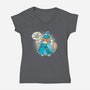 Fairy Godmother-Womens-V-Neck-Tee-Freecheese